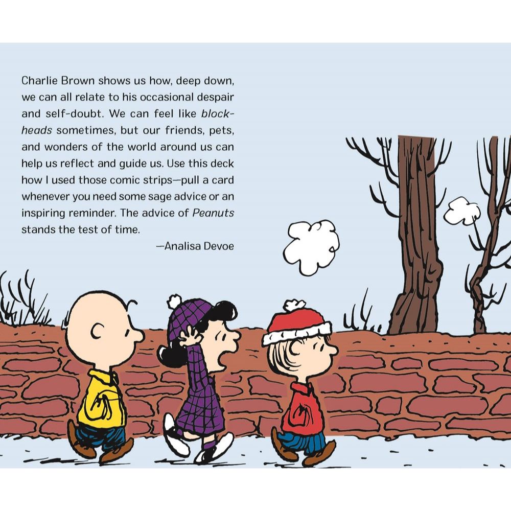 Peanuts Inspiration Deck: A Deck and Guidebook for Life and Laughter From the Comic Strip Peanuts