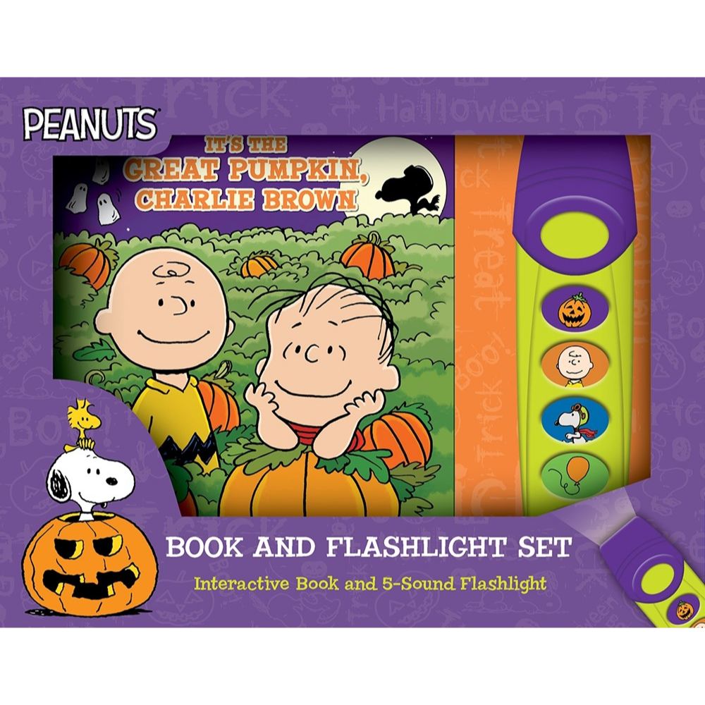 Peanuts: It's the Great Pumpkin, Charlie Brown Book and 5-Sound Flashlight Set