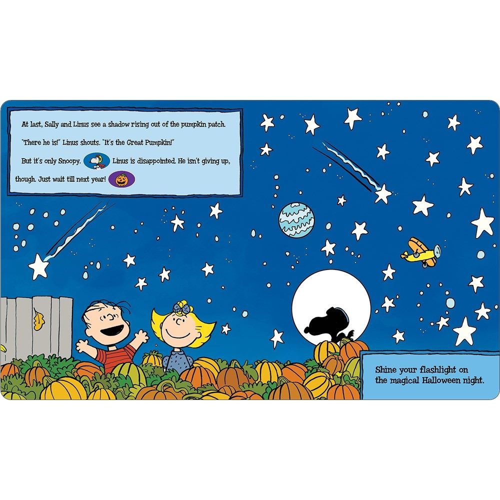 Peanuts: It's the Great Pumpkin, Charlie Brown Book and 5-Sound Flashlight Set