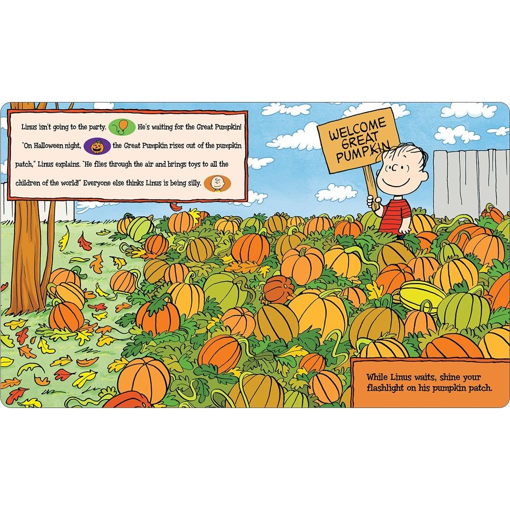 Peanuts: It's the Great Pumpkin, Charlie Brown Book and 5-Sound Flashlight Set