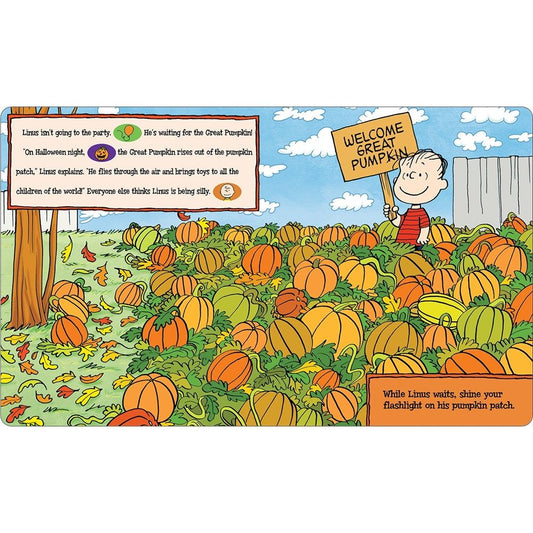 Peanuts: It's the Great Pumpkin, Charlie Brown Book and 5-Sound Flashlight Set-1