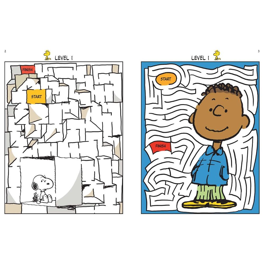 A-Maze-Ing Peanuts: 100 Mazes Featuring Charlie Brown and Friends