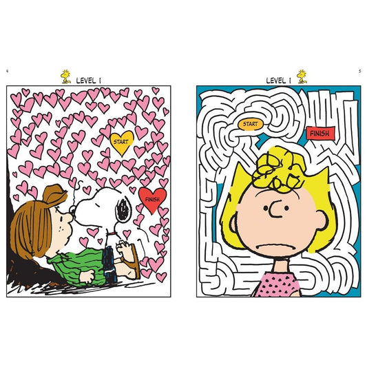 A-Maze-Ing Peanuts: 100 Mazes Featuring Charlie Brown and Friends-1