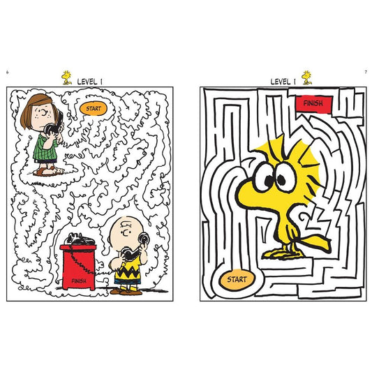 A-Maze-Ing Peanuts: 100 Mazes Featuring Charlie Brown and Friends-3