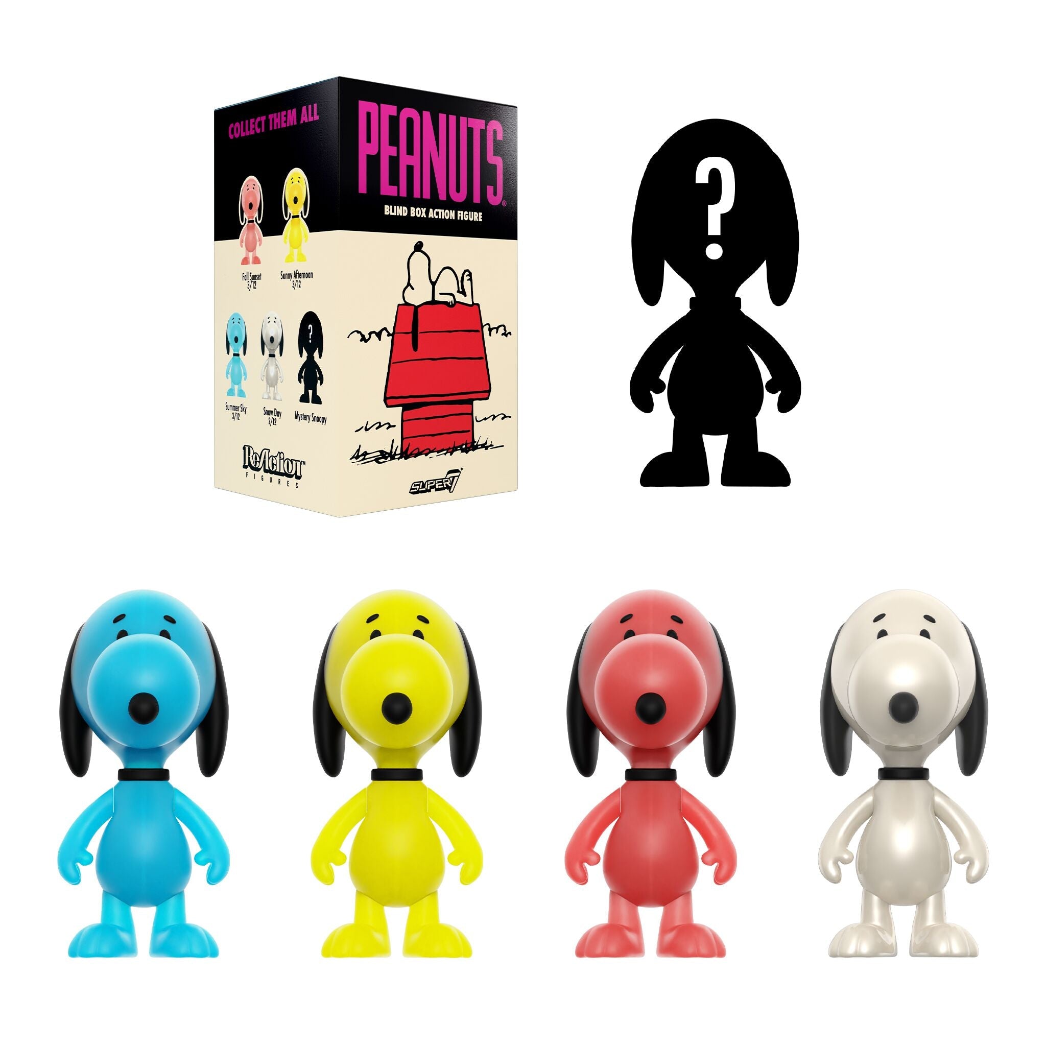 PUNK SNOOPYフィギュア新品未開封 Peanuts Figure Snoopy Blind Box Wave 05 by Super7 | The Peanuts Store