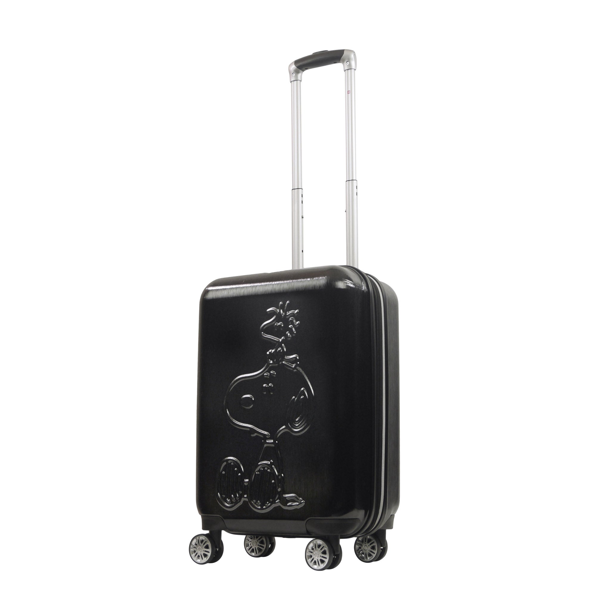 Peanuts Snoopy & Woodstock Embossed Spinner Luggage | The Peanuts Stor
