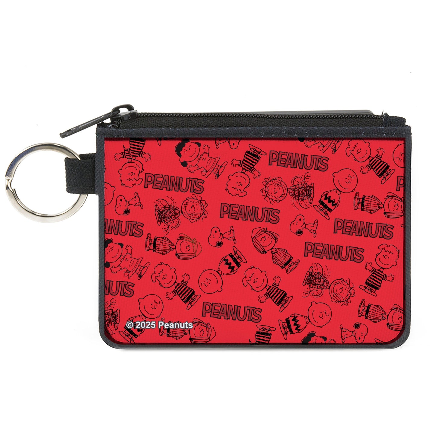 Peanuts Mini Canvas Zipper Wallet with Gang