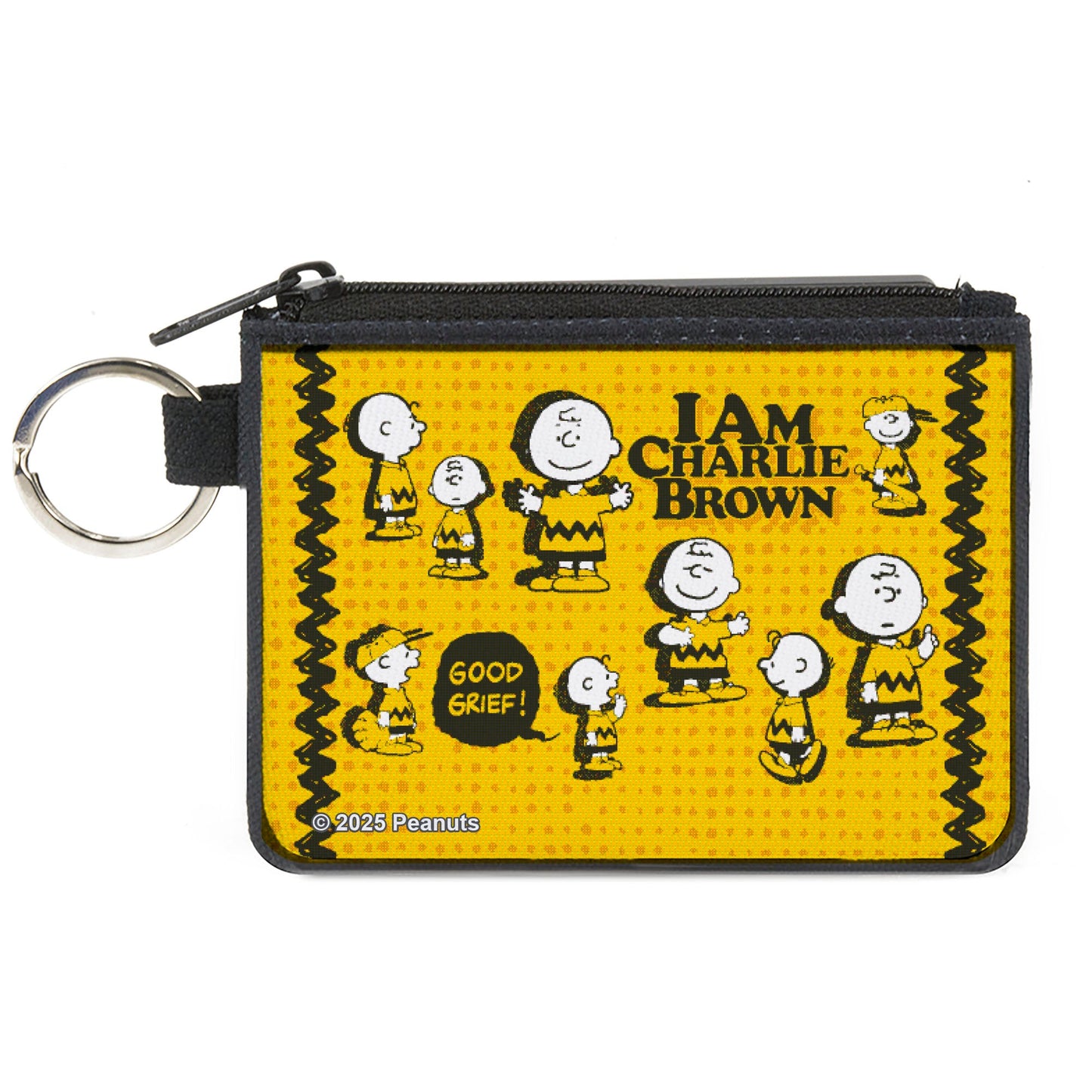 Peanuts Charlie Brown Mini Zipper Wallet