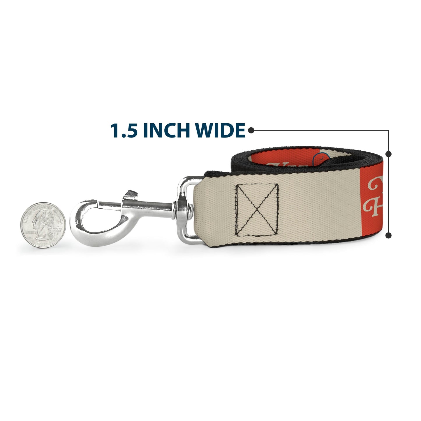 Peanuts Snoopy Dog Leash: YEE HAW America Icons