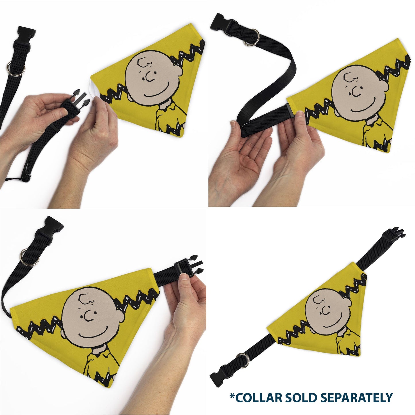 Pet Bandana - Peanuts Charlie Brown Smiling Face