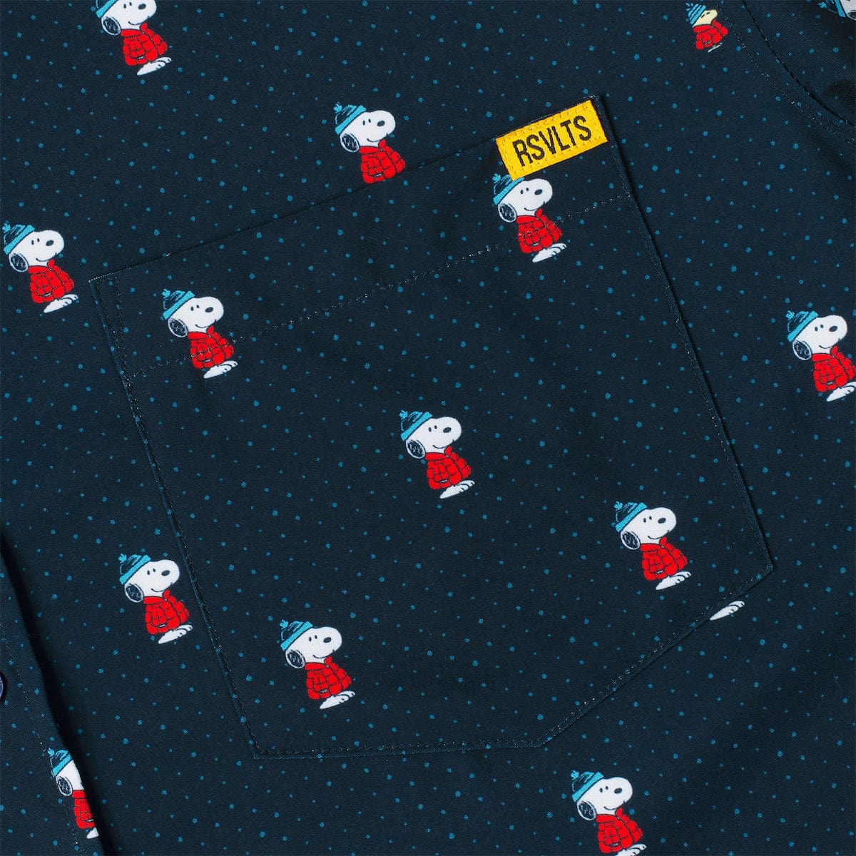 Peanuts x RSVLTS Keeping It Cozy Short Sleeve Shirt