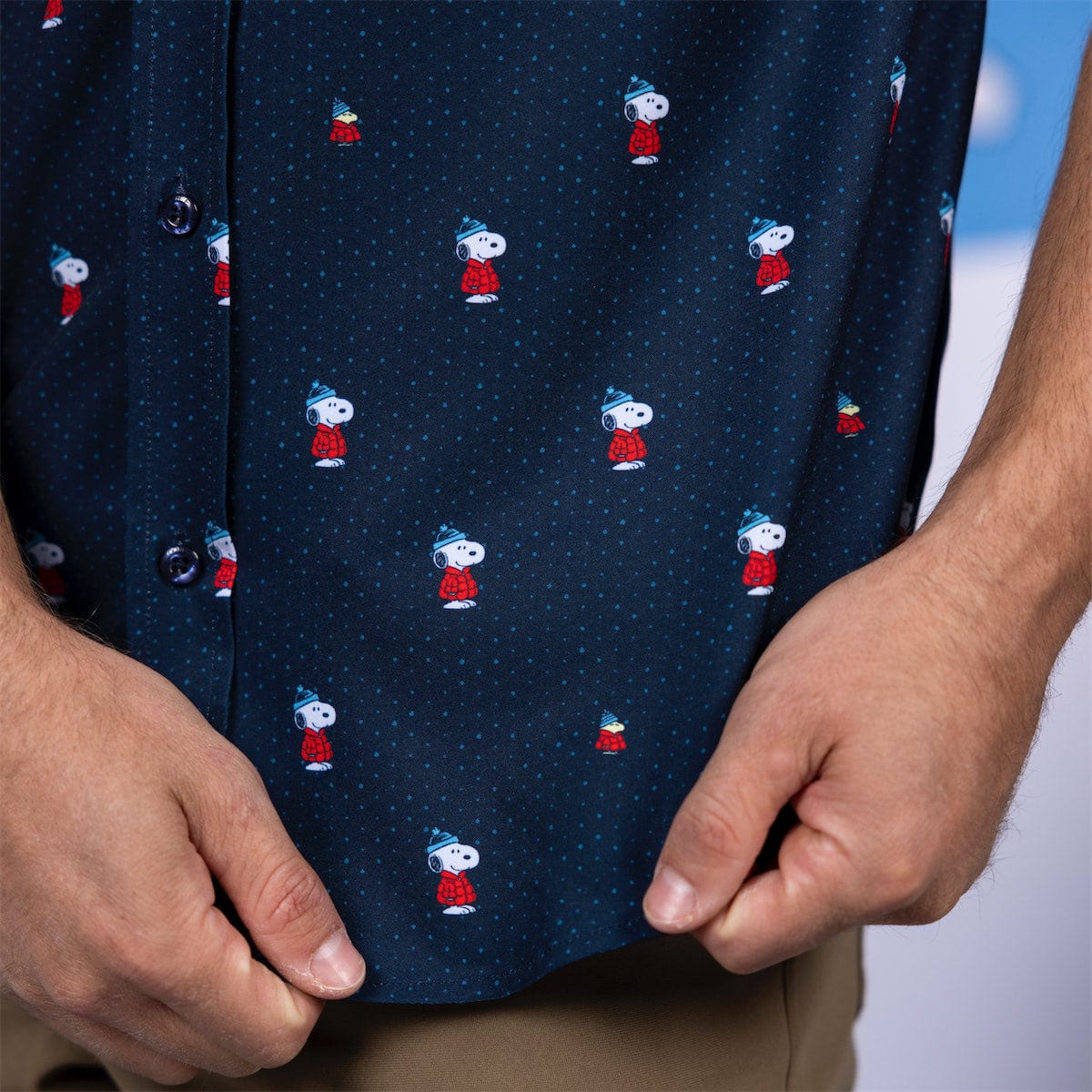 Peanuts x RSVLTS Keeping It Cozy Short Sleeve Shirt