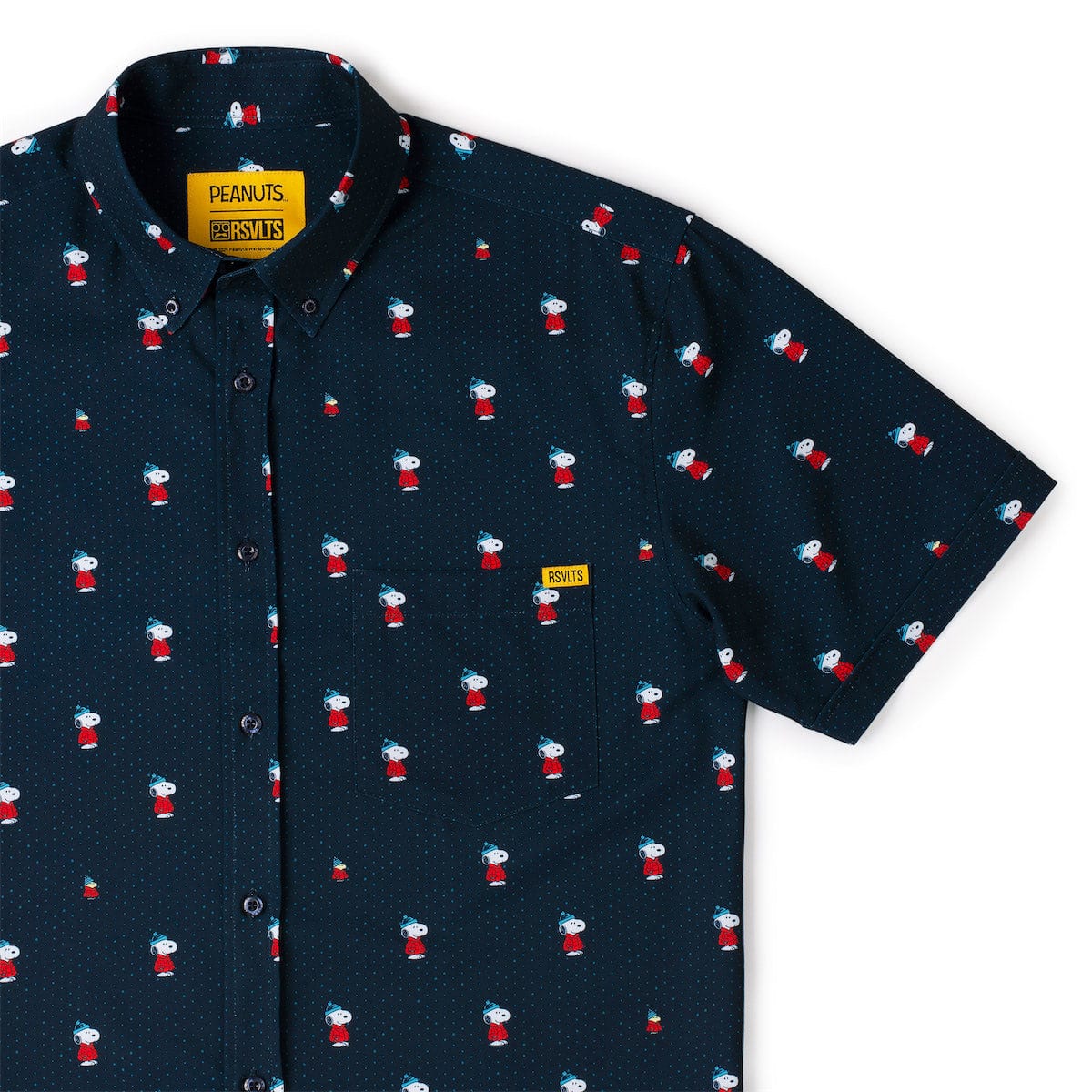 Peanuts "Keeping™ It Cozy" RSVLTS Short Sleeve Shirt
