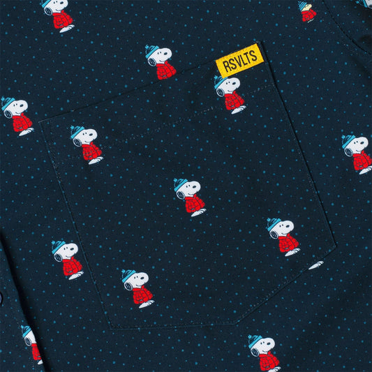 Peanuts "Keeping™ It Cozy" RSVLTS Short Sleeve Shirt-2