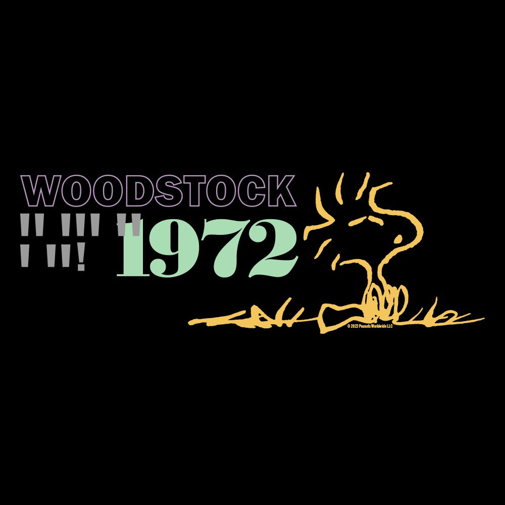 Woodstock 1972 Black Mug