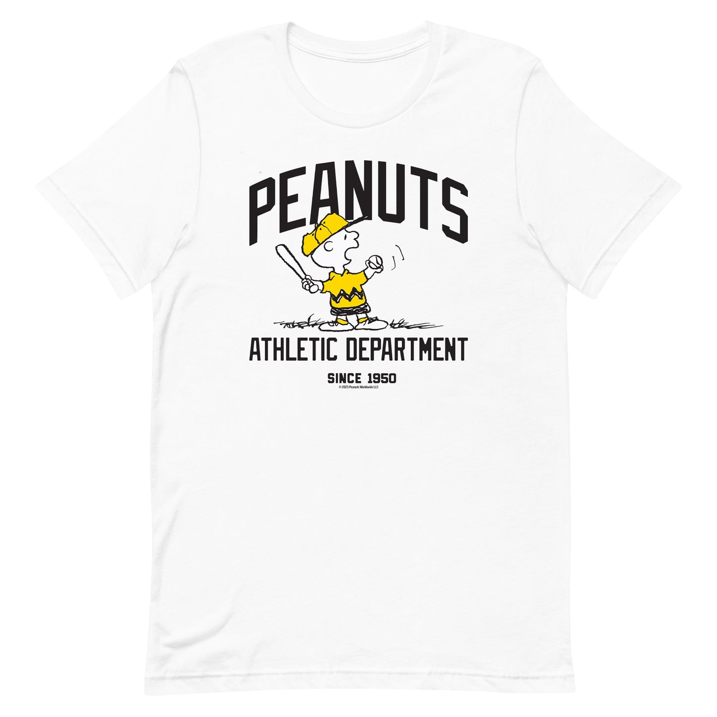 Choose Your Favorite Character Peanuts Athletic Department Customized Adult T-Shirt