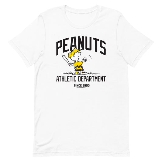 Choose Your Favorite Character Peanuts Athletic Department Customized Adult T-Shirt-0