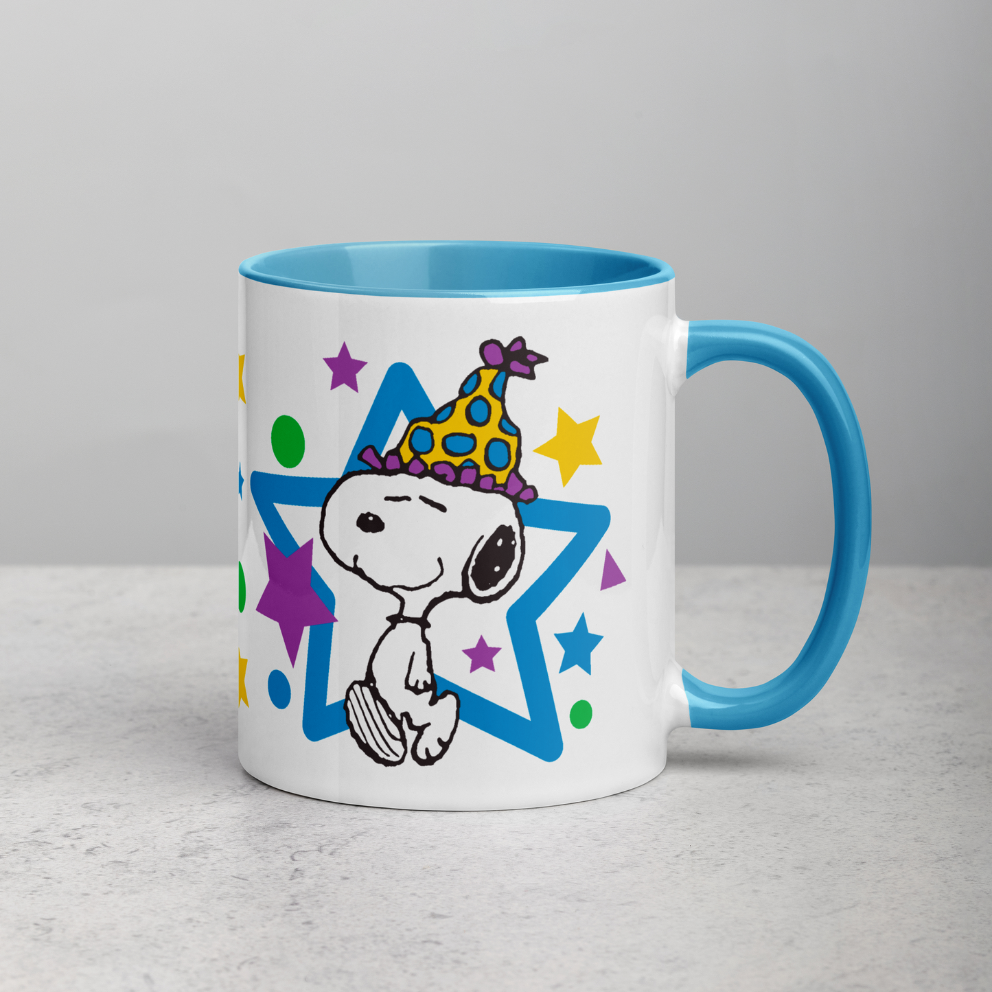 Peanuts Personalized Birthday Two-Tone Mug