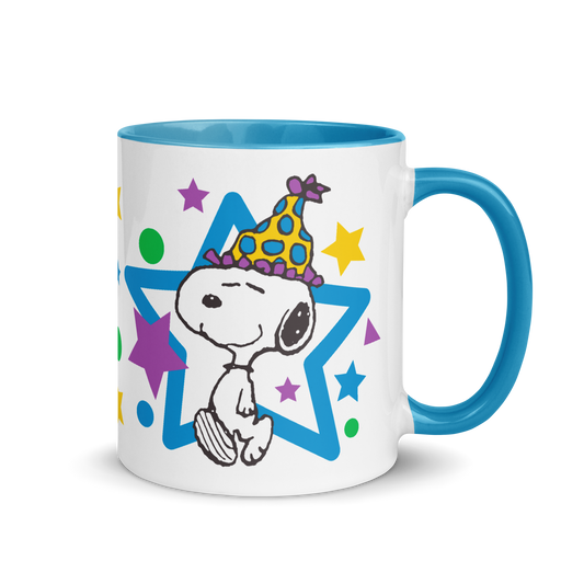 Peanuts Personalized Birthday Two-Tone Mug 11 oz-0