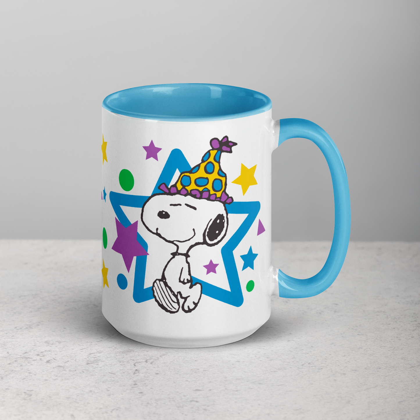 Peanuts Personalized Birthday Two-Tone Mug