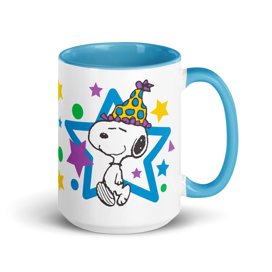 Peanuts Personalized Birthday Two-Tone Mug 11 oz-4