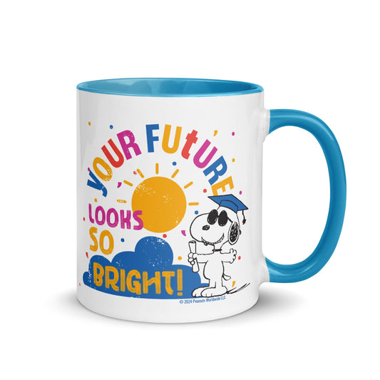 Graduation Snoopy Two Tone Mug-2