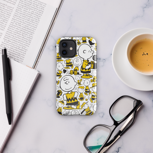 Peanuts Charlie Brown Pattern Tough Phone Case - iPhone-2