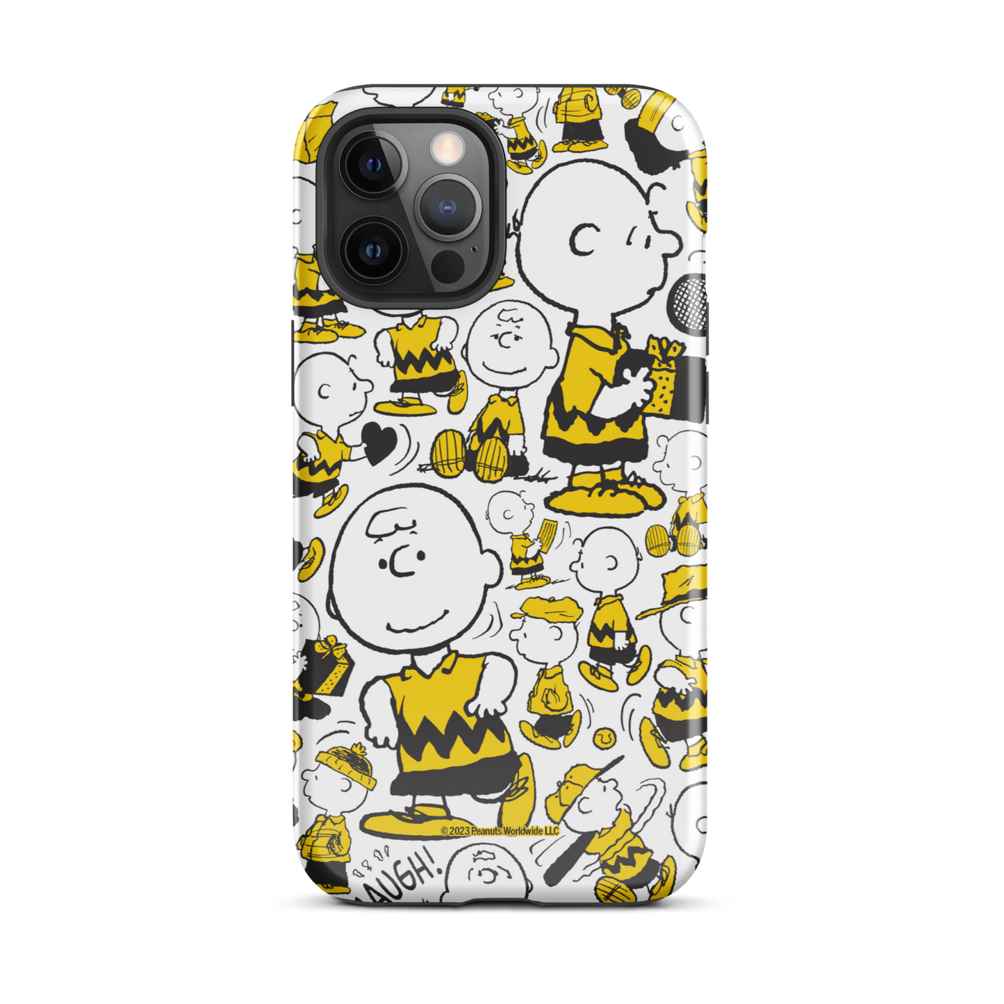 Peanuts Charlie Brown Pattern Tough Phone Case - iPhone