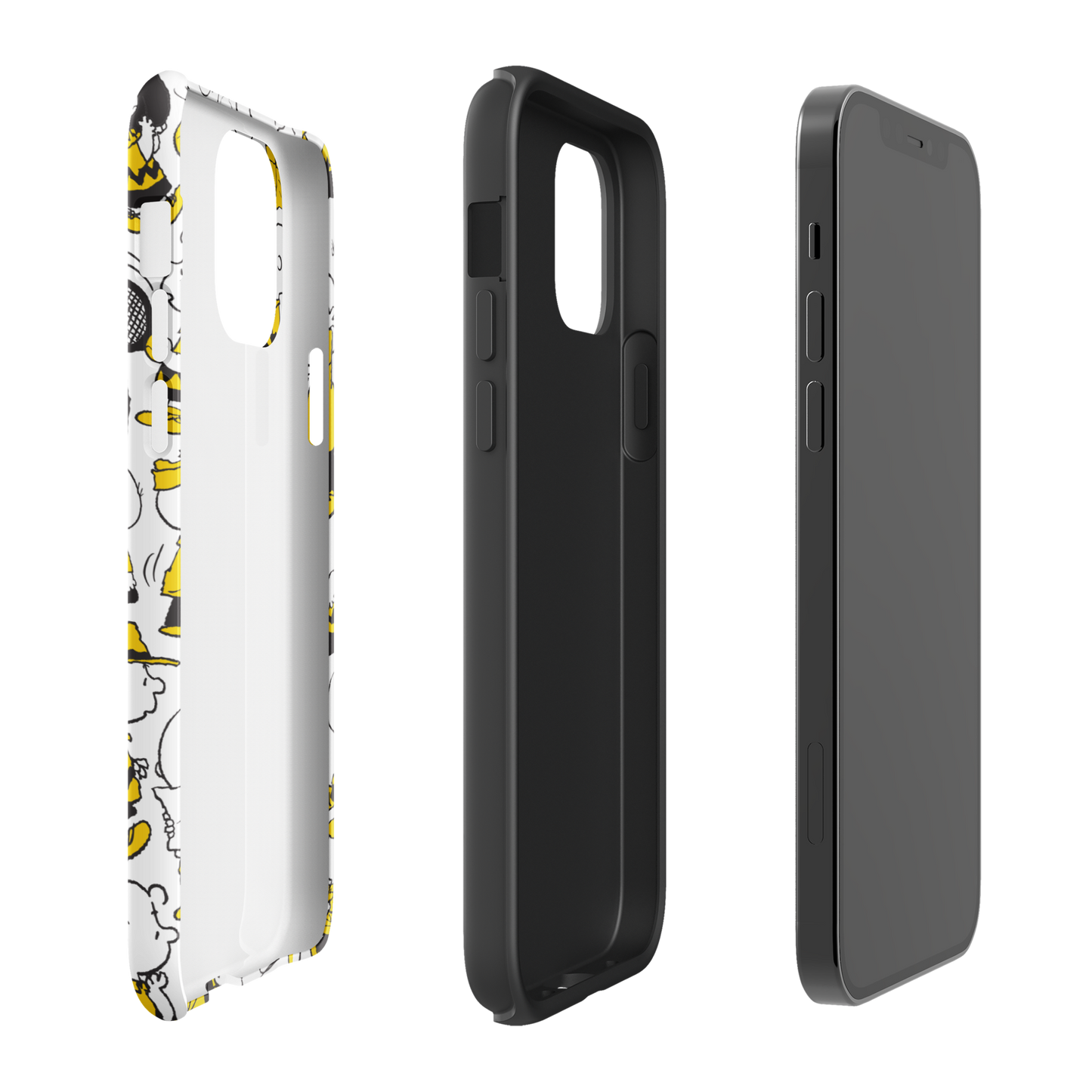 Peanuts Charlie Brown Pattern Tough Phone Case - iPhone