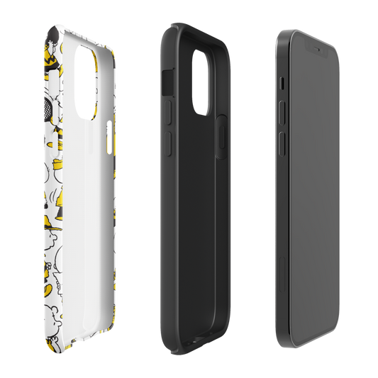 Peanuts Charlie Brown Pattern Tough Phone Case - iPhone-7