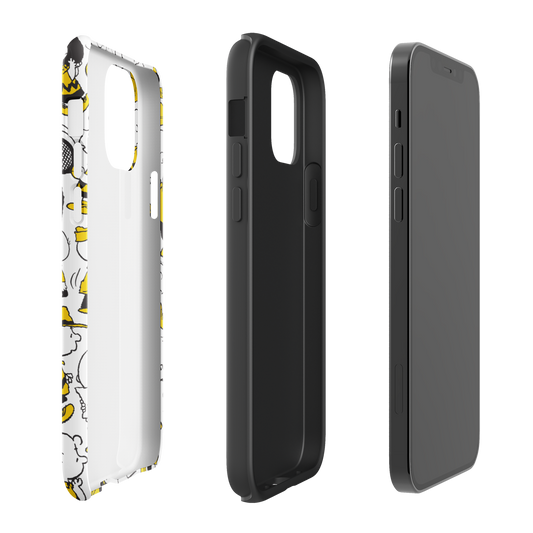 Peanuts Charlie Brown Pattern Tough Phone Case - iPhone-2