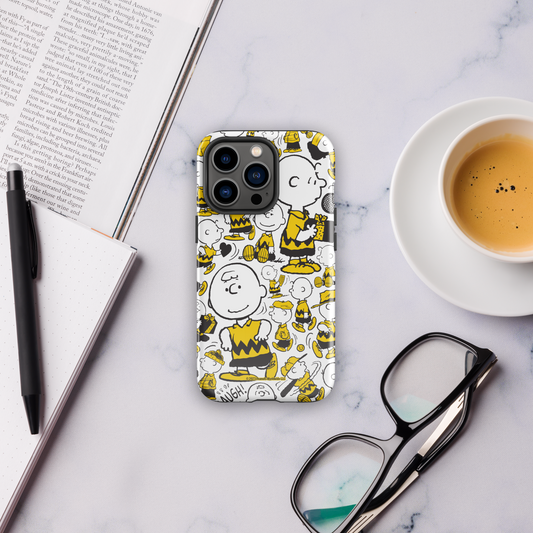 Peanuts Charlie Brown Pattern Tough Phone Case - iPhone-20