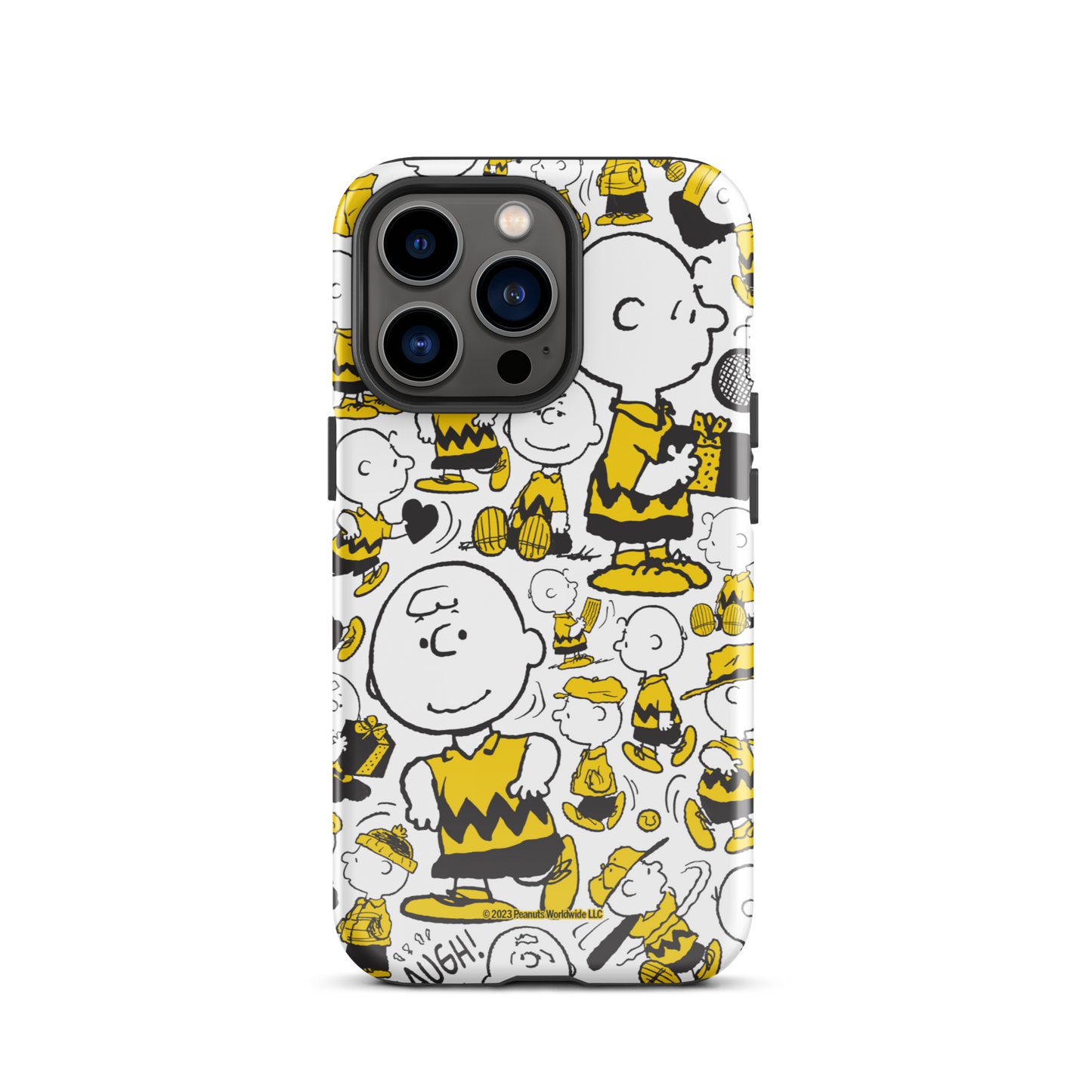 Peanuts Charlie Brown Pattern Tough Phone Case - iPhone