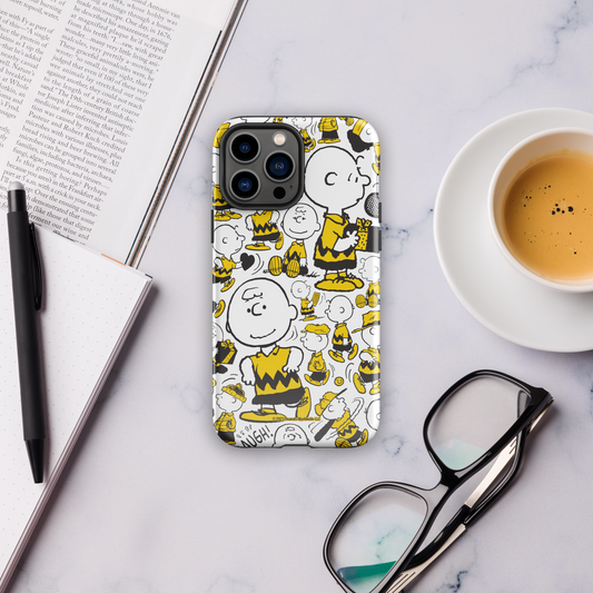 Peanuts Charlie Brown Pattern Tough Phone Case - iPhone-23