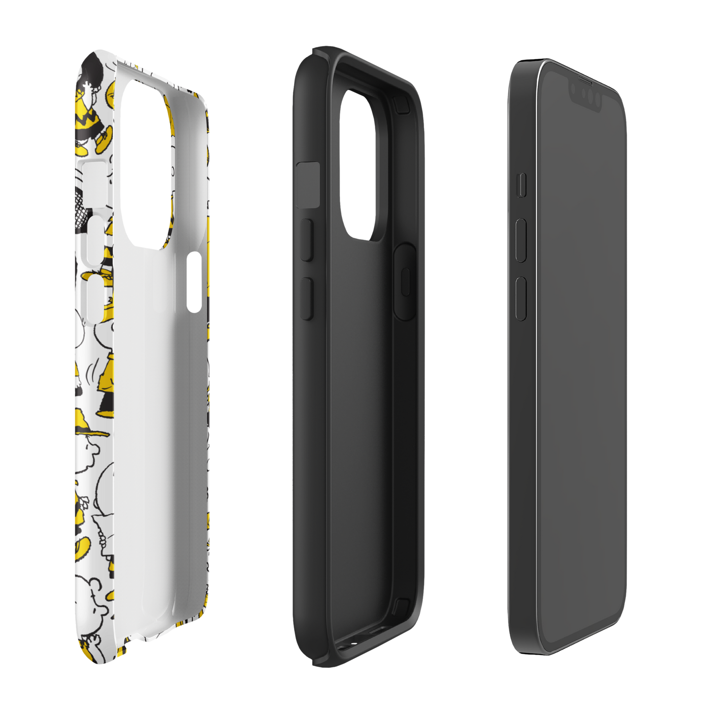 Peanuts Charlie Brown Pattern Tough Phone Case - iPhone