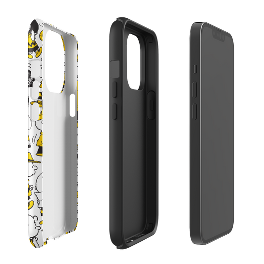 Peanuts Charlie Brown Pattern Tough Phone Case - iPhone-19