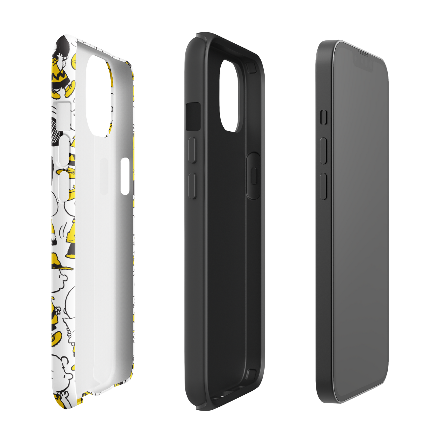 Peanuts Charlie Brown Pattern Tough Phone Case - iPhone