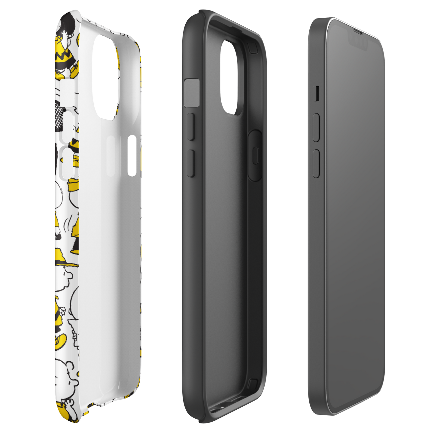 Peanuts Charlie Brown Pattern Tough Phone Case - iPhone