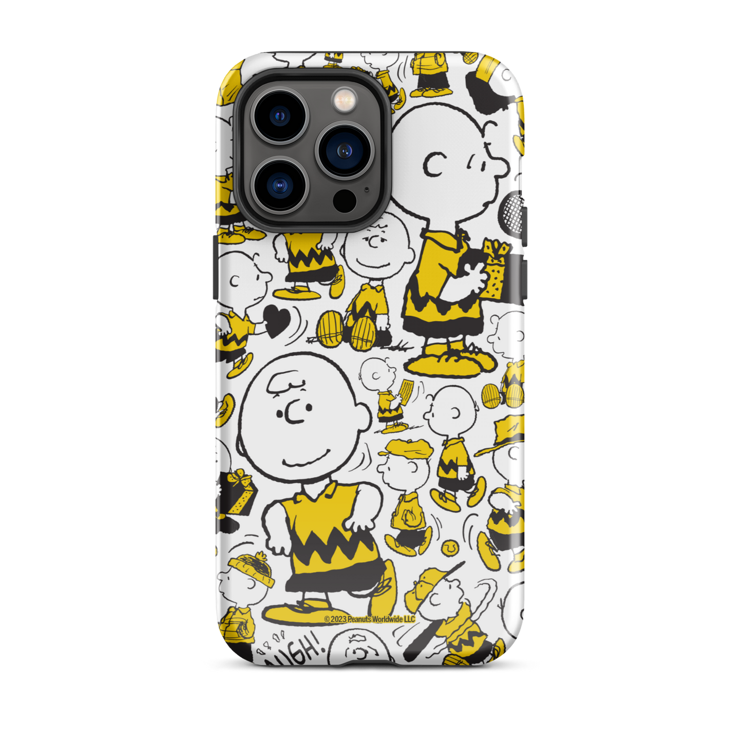 Peanuts Charlie Brown Pattern Tough Phone Case - iPhone
