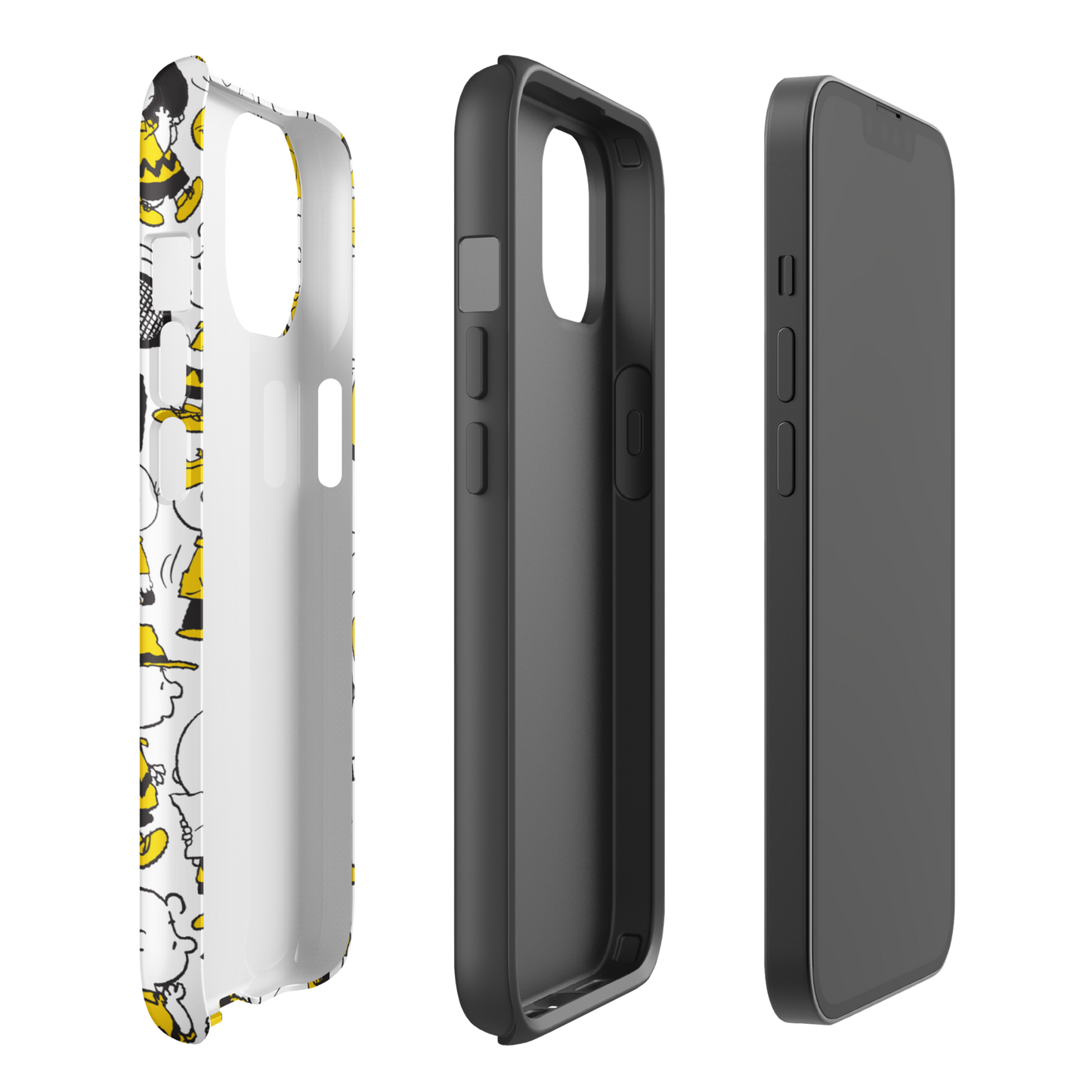 Peanuts Charlie Brown Pattern Tough Phone Case - iPhone