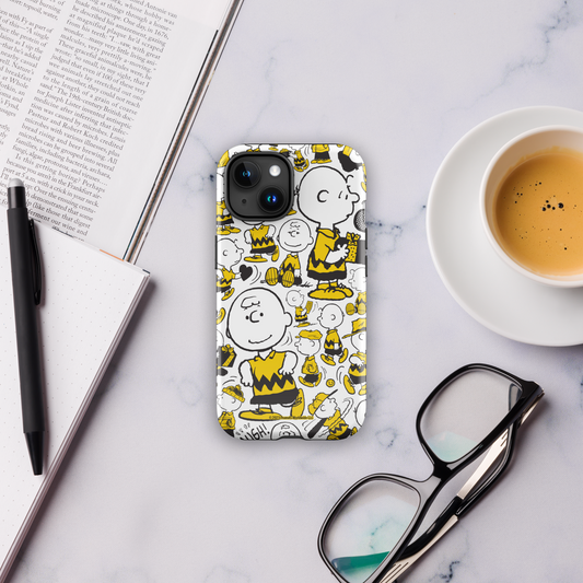 Peanuts Charlie Brown Pattern Tough Phone Case - iPhone-38