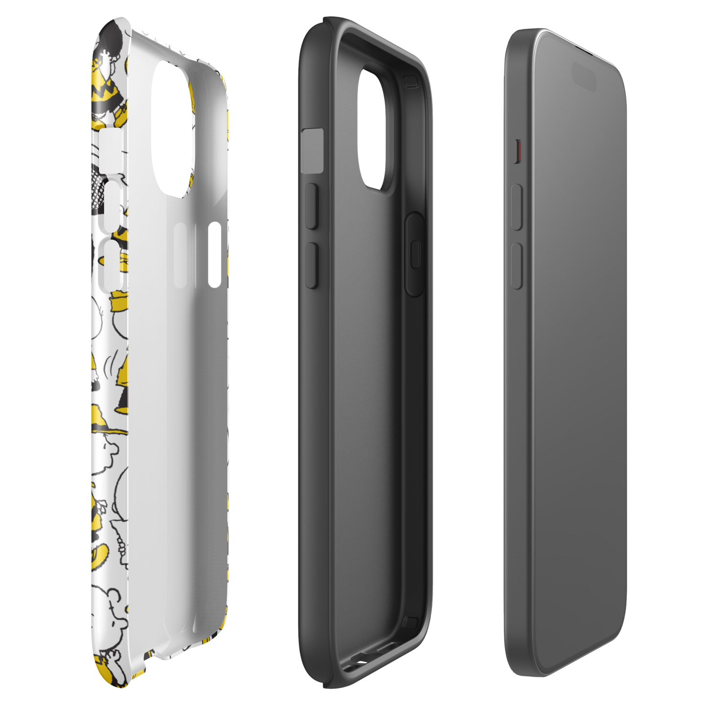 Peanuts Charlie Brown Pattern Tough Phone Case - iPhone
