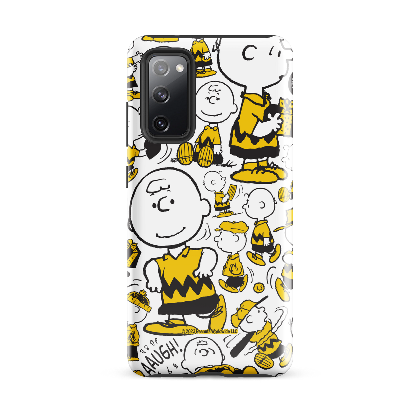 Peanuts Charlie Brown Pattern Tough Phone Case - Samsung