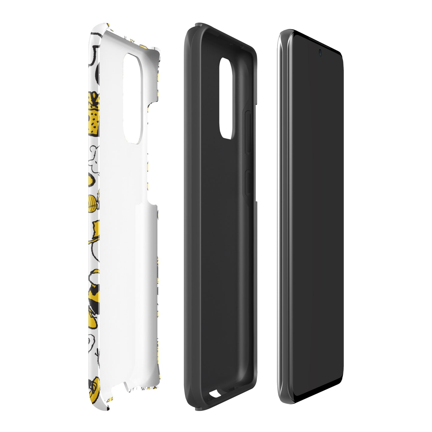 Peanuts Charlie Brown Pattern Tough Phone Case - Samsung