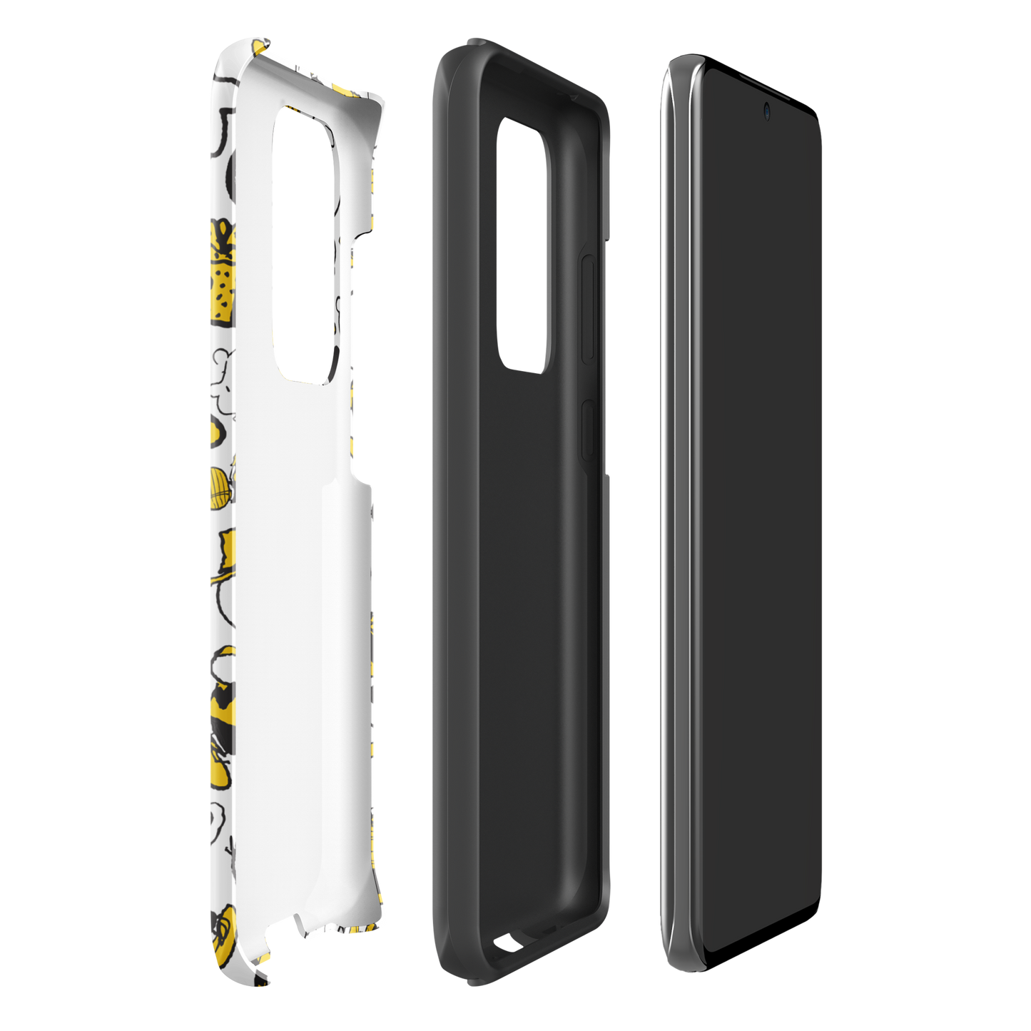 Peanuts Charlie Brown Pattern Tough Phone Case - Samsung