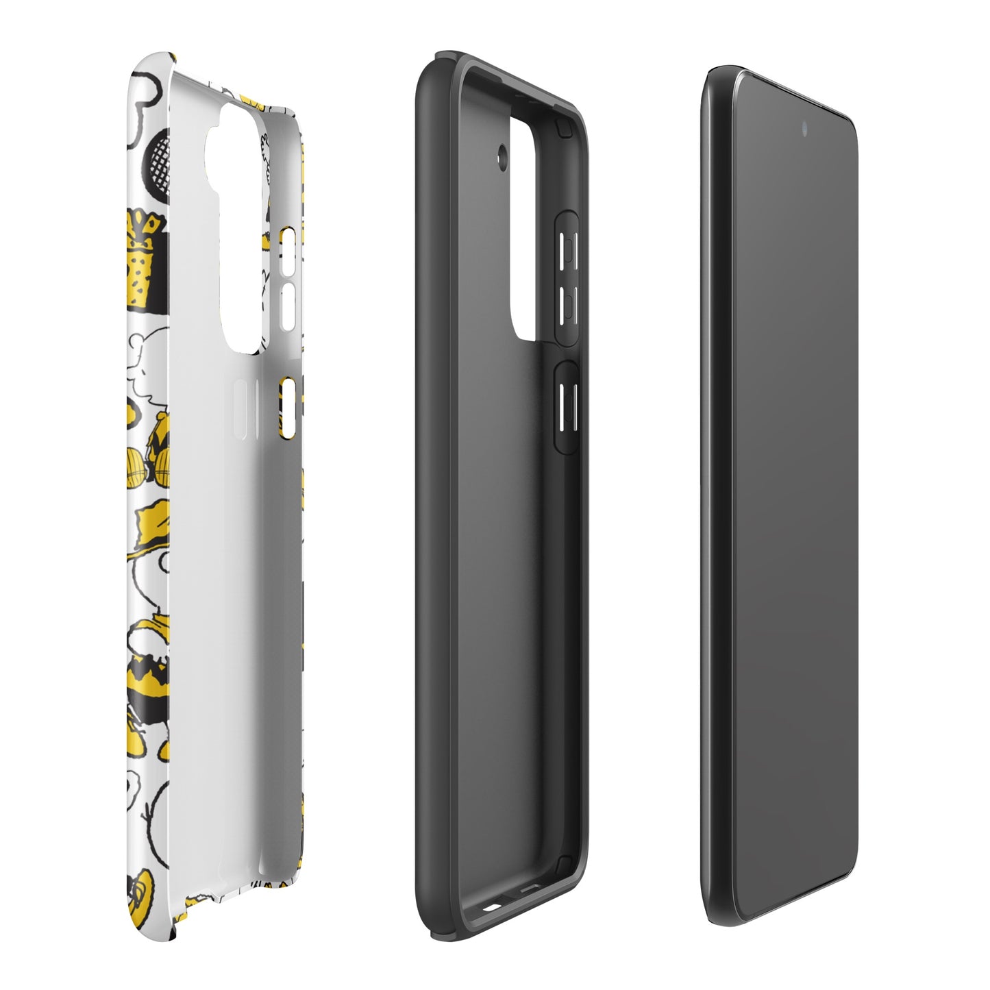 Peanuts Charlie Brown Pattern Tough Phone Case - Samsung