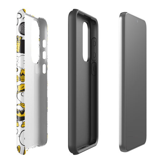 Peanuts Charlie Brown Pattern Tough Phone Case - Samsung-37