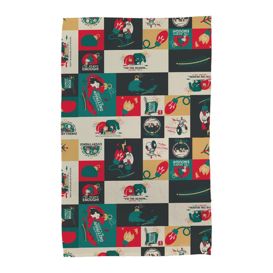 Peanuts Holiday Kitchen Towel-1