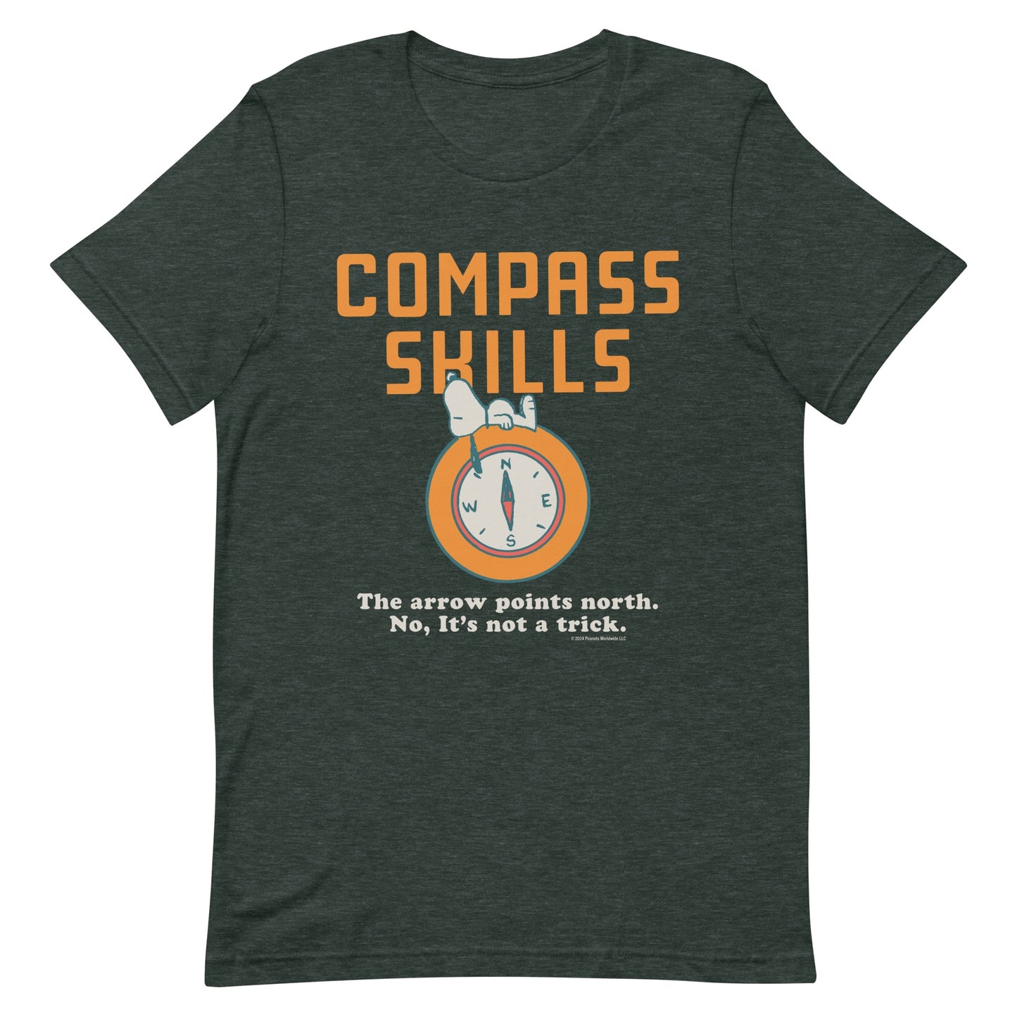Snoopy Compass Skills T-Shirt