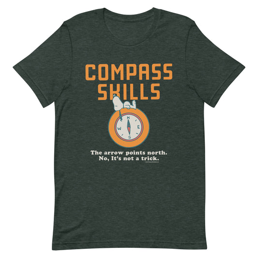 Snoopy Compass Skills T-Shirt-0